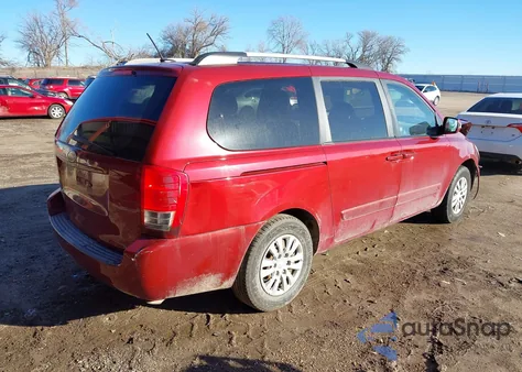 2012 Kia Sedona Lx z USA, uszkodzony, nr VIN KNDMG4C77C6415721